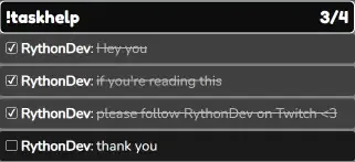 Rython Task Bot